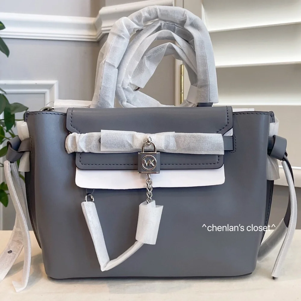 🔥NeW! Michael Kors Hamilton Legacy Small Belted Satchel And Wallet - Picture 2 of 12